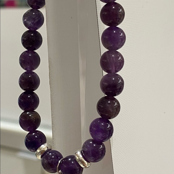 Ek Onkar Amethyst Bracelet - Picture 3 of 5